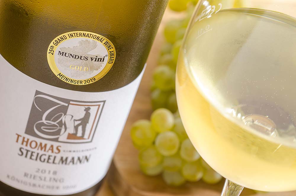 MUNDUS vini: 3 Mal Gold - Weingut Thomas Steigelmann
